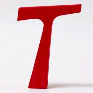 NWT Grimm's Wooden Toys Anthroposophical Letter T